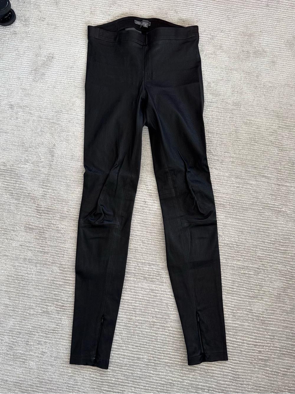 Black Stretch Ponte Leggings